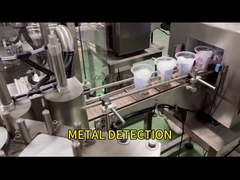 rotary cup sealing packing machine line