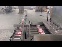 how the instand noodle tray be sealing packing？