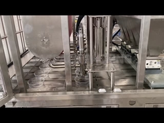 hummus tray how to filling and sealing capping automatically