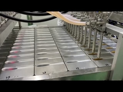 High Accuracy Cup Filler Packaging Machine Honey Spoon Filling With PLC Control System