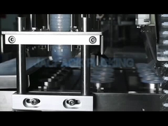 Linear grains porridge cereal cup filling and sealing machine for oat cover