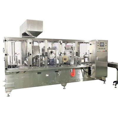 80 Cups/Min Cup Filler Packaging Machine With fruit juice cup measurement filling sealing machine