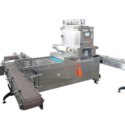 Pre Processed Seafood MAP Tray Sealing System High Sealing Speed