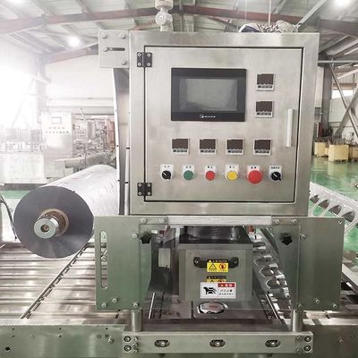 Pre Processed Seafood MAP Tray Sealing System High Sealing Speed