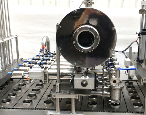 High Capacity Yogurt Cup Filling Sealing Machine For Milk Yogurt Juice Ketch Up Etc