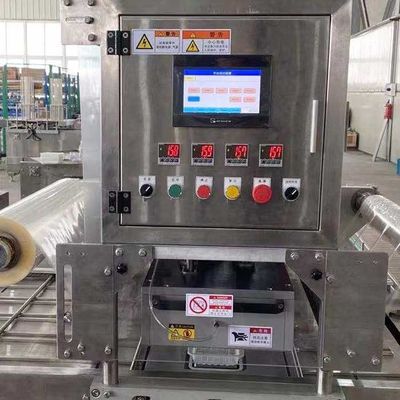 Automated Tray Sealing Lunch Packing Machine With Optional Vacuum System
