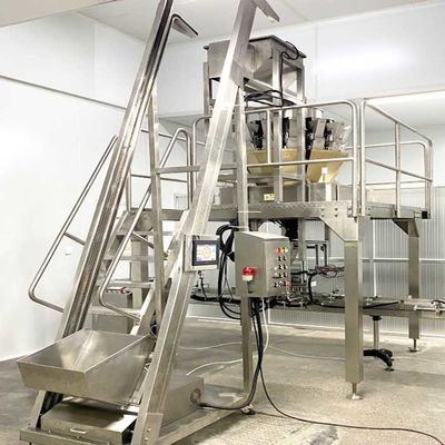 Silver Automatic Tray Sealing Machine 10-20 Trays/Min Customized