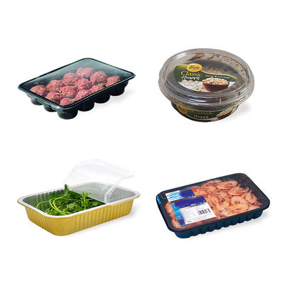 380v Automatic Tray Sealing Machine With Customized Sealing Area