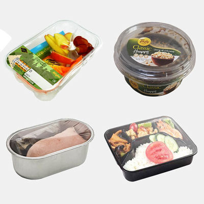 380v 50hz MAP Tray Sealer System 0.4-0.6Mpa PP Tray Packaging Machine