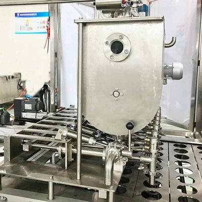 High Capacity Yogurt Cup Filling Sealing Machine For Milk Yogurt Juice Ketch Up Etc