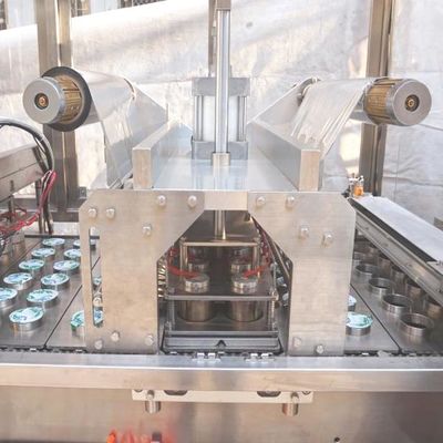 4kw Cup Filler Packaging Machine For 100-500ml Bottle Packing