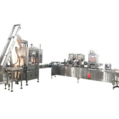 Chopped Vegetable Cooked Meat MAP Tray Filling Sealing Line