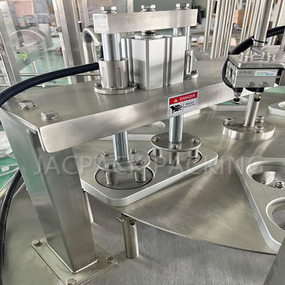 PLC Controlled HMI Vacuum Yogurt Cup Filling Sealing Machine Temperature Control Full Automatic High Speed