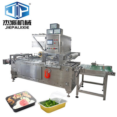 Automatic Tray Sealing Machine With Film Sealing For Food And Pet Food