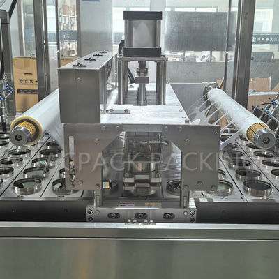 Economical Cup Filling And Sealing Machine Capable Of Packaging Liquid And Semi Liquid Items
