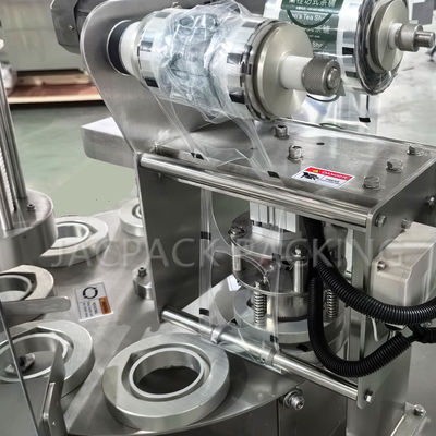 High Speed PLC And HMI Control Yogurt Cup Filling Sealing Machine