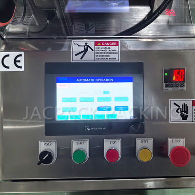 High Precision Rotary Cup Filling Sealing Machine 20-100ml Capacity 220V Power Supply