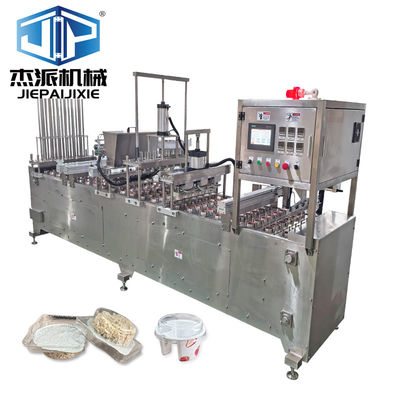 Automatic Granule Cup Filling And Sealing Machine For Oat Nut Cup Cover