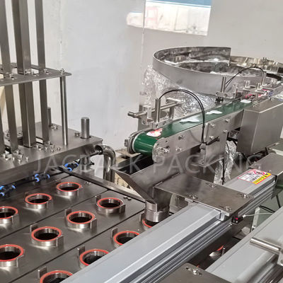Automatic Granule Cup Filling And Sealing Machine For Oat Nut Cup Cover