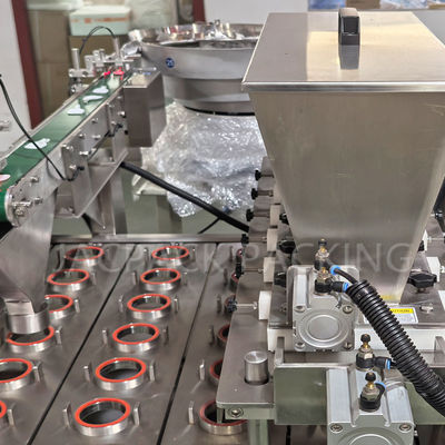 Automatic Granule Cup Filling And Sealing Machine For Oat Nut Cup Cover