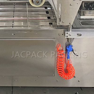 PP / Aluminum Foil Tray Packaging Automatic Sealing Machine Advanced Technology For Food Distribution Center