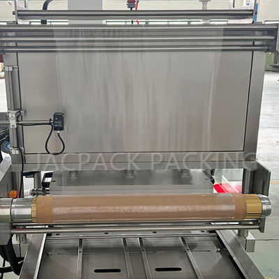 Automatic Tray Skin Packaging Sealing Machine for Fried Noodle Packaging Packaging Form Tray/Bowl/Container Applied Range 2100×900×1700mm