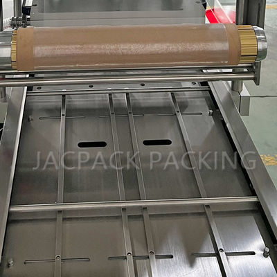 Automatic Tray Skin Packaging Sealing Machine for Fried Noodle Packaging Packaging Form Tray/Bowl/Container Applied Range 2100×900×1700mm