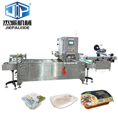 Silver Food Tray Packaging Solution OEM/ODM Acceptable for tray sealing labeling packing