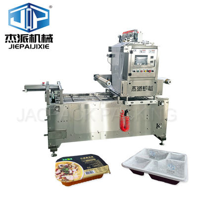 vacuum sealing machine for food tray heat seal with mold replacement