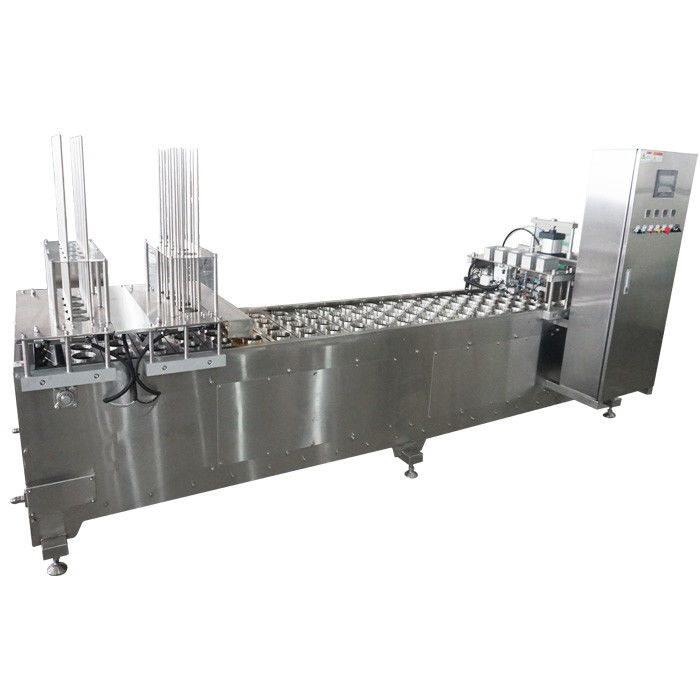PLC Controlled Tray Filling Machine 50-100 Trays/Min Capacity