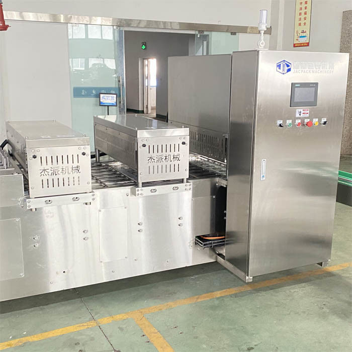 Table Top Tray Sealing Machine With PLC Control System Optional Gas Filling System