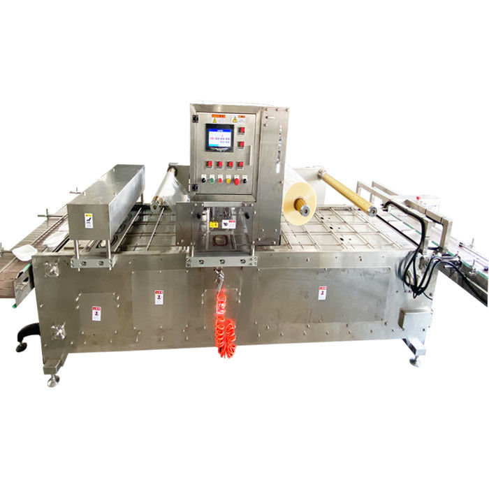 Automatic Rice Tray Negative Pressure Sealing Machine PLC For Automation Control System