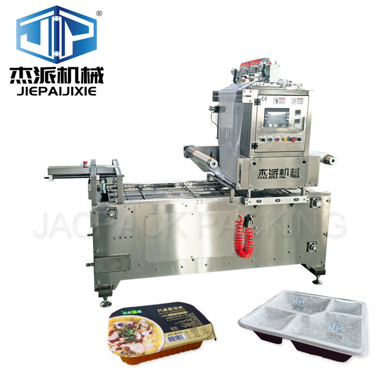 vacuum sealing machine for food tray heat seal with mold replacement